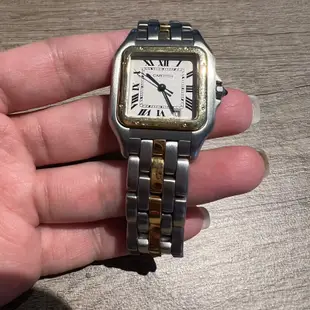 /二手轉賣/Cartier PANTHÈRE DE CARTIER美洲豹腕錶 日本中古錶