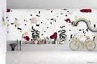 3D Colorful Terrazzo Pattern Wallpaper Wall Mural Removable Self-adhesive 4