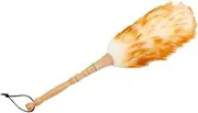 NULYLU 1Pc Electrostatic Dusting Brush Wool Duster Cleaner for Cobwebs Furniture Electronics and More Durable and Flexible Static Dust Removal Tool