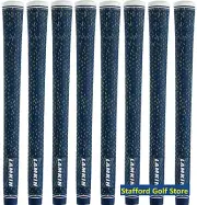 Lamkin UTx Standard Blue with Yellow Cord Golf Grips .580 Round - Set of 8