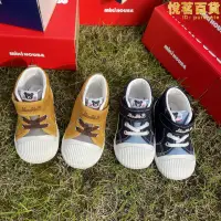 在飛比找露天拍賣優惠-日系mikihouse寶寶男童女童二段經典獲獎學步穩步鞋帆布