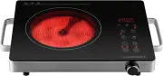 2800W Portable Electric Infrared Cooktop with Timer and Touch Control