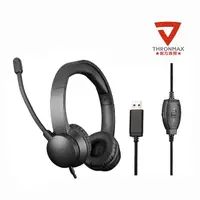 在飛比找momo購物網優惠-【THRONMAX】THX20頭戴式耳機麥克風(USB2.0