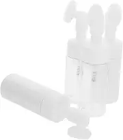 Vaguelly Pore Deep Cleansing Brush Set 4pcs Face Washer Makeup Bottle Gentle Effective Skin Care