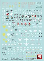 Bandai Hobby - Gundam Decal - 107 Mobile Suit Gundam Unicorn Multiuse (BAND579706)