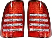 Car Tail Light Accessories ，Compatible for Toyota Hilux VIGO Pickup 2008-2011 Brake Light Rear Brake Light Warning Lamp Tailliight Housing