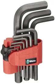 950/9 Metric Blacklaser Hex-Plus 7 L-Key Wrench 9-Pieces Set