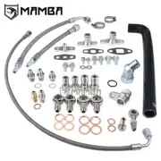 Turbo Oil Water Line for Mitsubishi 4B11T EVO X w/ Garrett GTX3076R GTX3582R