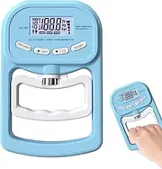 Grip Strength Tester – Portable Hand Grip Exerciser Meter With Digital Display | Battery Powered Grip Training Gauge, Comfortable Ergonomic Handle, Intelligent Memory For Sports, Home, And Rehab Use