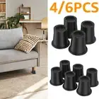 Bed Risers Round Furniture Risers Rubber Sofa Riser Supports Up to 6000 leTBh