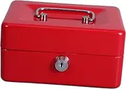 Angoily Portable Safe Box Key Storage Hidden Compartment Cash Organizer Lockable Storage Box for Home Car Office