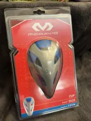 McDavid 3020 FlexCup Teen Ages 12-15 NIB - New, Baseball Nut Cup Blue and Gray