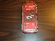 NEW! MILWAUKEE 15 PC RED HELIX COBALT DRILL BIT SET FOR DRILL DRIVERS 48-89-2370