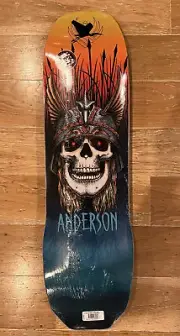 Powell Peralta Pro Andy Anderson Heron Flight Skateboard Deck 8.45 Shape 289