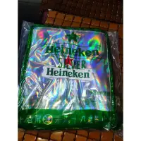 在飛比找蝦皮購物優惠-Heineken 海尼根星銀保冷袋