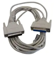 DB25 Male to DB25 Female Null Modem 15 Foot Cable PCM-1900-15