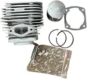 1set Cylinder Piston Ring Circlip kit 45.2mm for ZOMAX 5566 ZMC5566 Chainsaw Logging Saw Parts