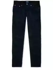 Gant Men's Hayes Slim Fit Marine Blue Stretch Corduroy Jean Size 36 x 34