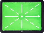 Golf Hitting Mat – Swing Path Feedback – Durable Training Aid for Chipping an...