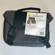 Nikon 17076 DSLR Camera Bag Padded Adjustable Dividers Shoulder Strap Black