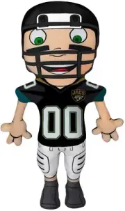 TNC NFL Licensed Jacksonville Jaguars Character Cloud Buddy Pillow, 10" x 28"