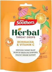 Soothers Herbal Echinacea and Vitamin C 18 Lozenges
