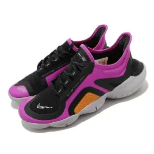 Nike 慢跑鞋 Wmns Free RN 5.0 防潑水 紫 黑 橘 赤足 女鞋 路跑 BV1224-600