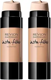 2 x Revlon Photoready Insta-Filter Foundation 27ml - 240 Medium Beige