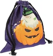 WESIEVYA Bag Halloween Candy Bulk Bag Sweets Candy Seersucker Cosmetic Snowflake Keychain Skincare present Drawstring Pouches Polyester