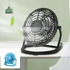 with 4 Blades Desk Fan USB Powered Table Fan Cooling Fan For Office|Summer