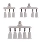 Convenient 3/4/5 in E27 to E27 Base Extender Light Lamp Bulb Socket Splitter