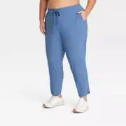Women's Active Light High-Rise Taper Pants - All In Motion Blue XXL