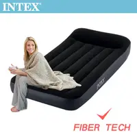 在飛比找PChome24h購物優惠-INTEX 舒適單人充氣床-寬99cm(64141)
