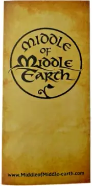 Middle of Middle–Earth 12 Panel Fold–Out NZ Brochure and Map