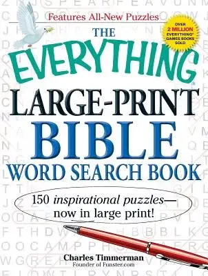The Everything Large-Print Bible Word Search Book: 150 Inspirational Puzzles