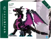 Nanoblock - DX Dragon Purple & Black