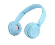 Y08 Wireless Headphones With Microphone Foldable Headset Bluetooth-compatible Headphone - Blue