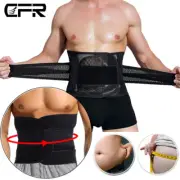 Compression Double Pull Lumbar Support Low-Waist Back Brace Belt Pain Relief BQ