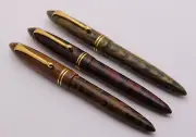 Click Yen Ebonite Body Fountain Pen With Jowo Nib & Golden Trims New With Box