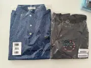 New Scotty Cameron Polo Shirt Bulldog Medium & USA Circle T t-shirt Large