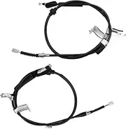 2Pcs Parking Brake Cable Rear Left and Right fits Civic 1992-2000, Acura Integra 1994-1999 Replaces C94405, C94420, 47560-S04-932, 47510-SR4-933