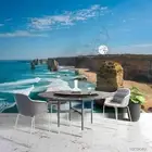 3D Ocean Coast Wallpaper Wall Mural Removable Self-adhesive 44