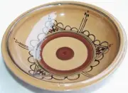 Large Berber clay pottery Bowl for couscous and soup