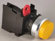A22R-TY-10A Omron 22mm Pushbutton Switch Yellow SPST-NO Alternate