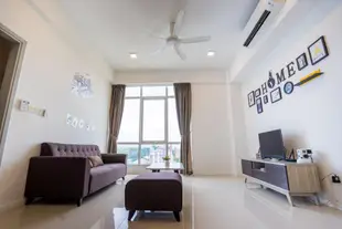 中心商業區的2臥室公寓 - 90平方公尺/1間專用衛浴MyHome-Residence Suite 2 @ Sutera Avenue KK