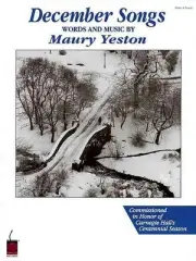 Maury Yeston - December Songs: Voice and Piano (English) Paperback Book