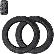 Electric Scooter Tires,16x2.50 Vacuum Tires,Wear-Resistant and Pressure Resistant,High and Low Temperature Resistance,Suitable for Electric Car,2pcs