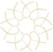TOVINANNA Face Beauty Tools 120 Face Protein Threads Absorbable Collagen Threads Professional Skincare Routine