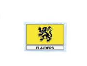 akachafactory Ecusson patch badge prints flag Belgium Flemish flanders