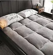 Portable Foldable Mattress, Floor Mattress, Thick Roll Up Mattress, Dorm Sleeping Pad, Guest Mattress for Living Room Sofa, Traveling(90 * 200cm)